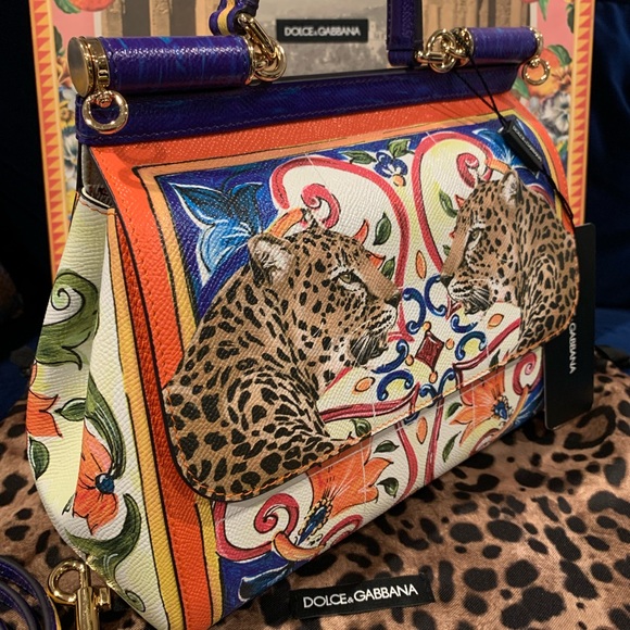 NEW DOLCE & GABBANA Majolica Leo Miss Sicily - Picture 2 of 9